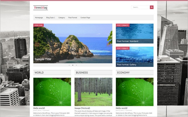NewsMag WordPress Theme 5 New WordPress Themes for Magazine & News Websites