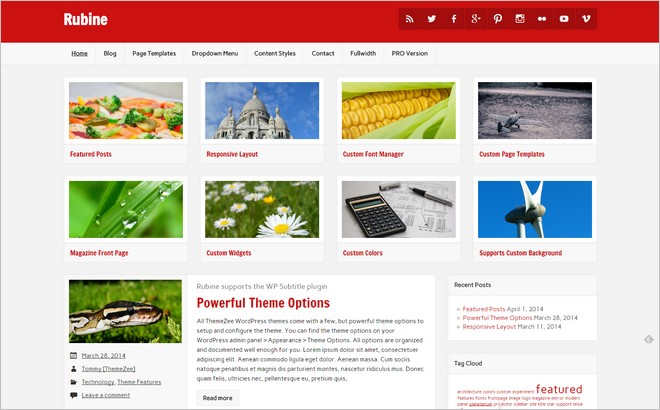 5 New Free Inspiring  WordPress Themes