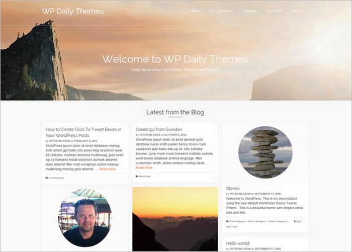 Pinnacle - A Feature-rich Free WordPress Theme by Kadence Themes