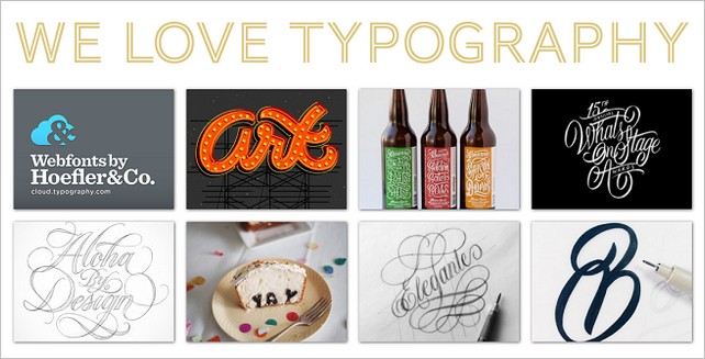 Inspirational Typography – Top 10 Resources for WordPress