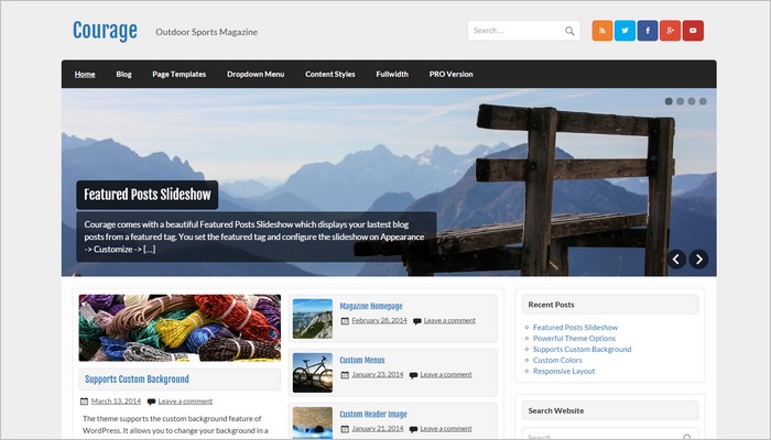 New Free WordPress Themes March 2015 Edition 