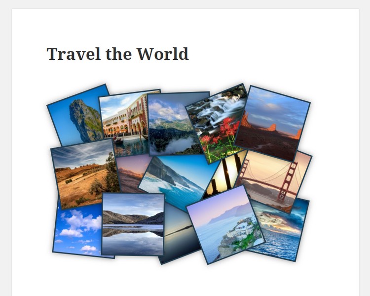How to Create Unique Photo Galleries with the Free Cloud Image Gallery WordPress Plugin