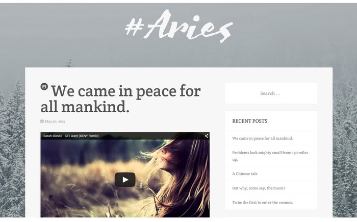 New Free WordPress Themes May 2015 Edition