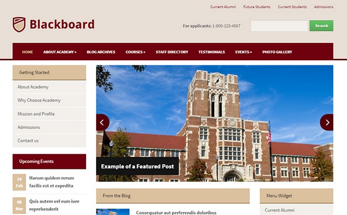 Best Education WordPress Themes 2015