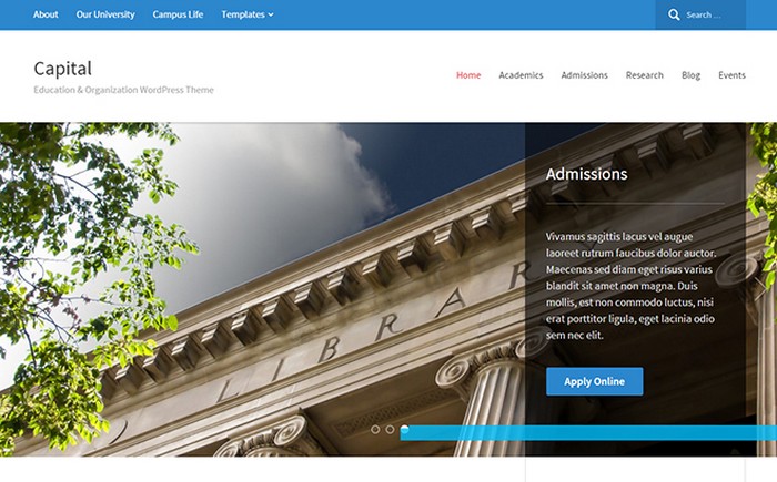 Best Education WordPress Themes 2015