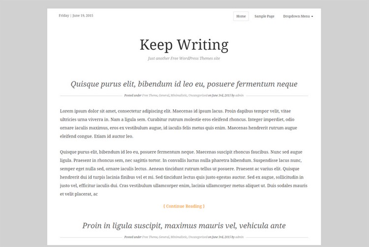 Best Free WordPress Themes Specially Designed for Writers and Authors 