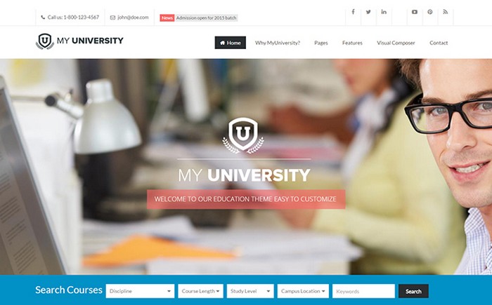 Best Education WordPress Themes 2015