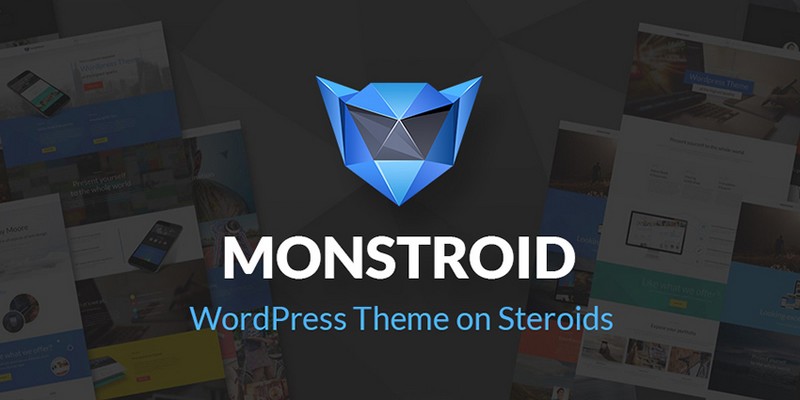 Monstroid - A WordPress Theme on Steroids