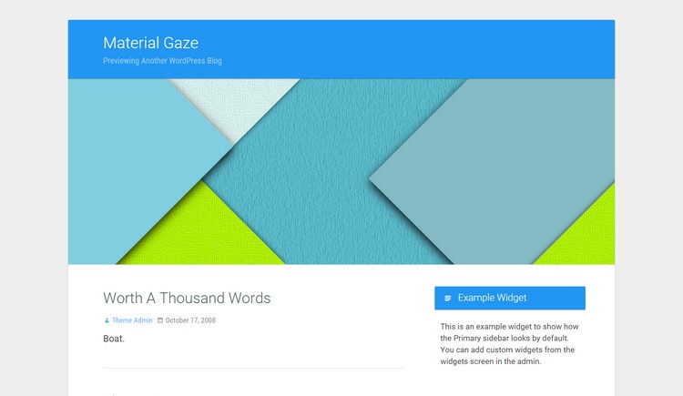 Material Design and Your WordPress Website