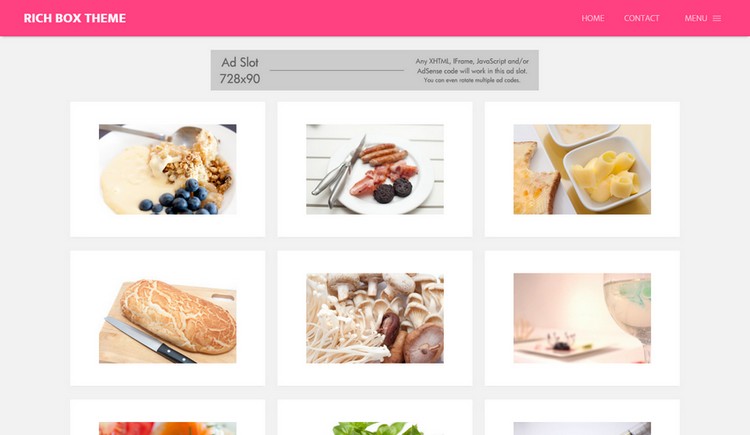 Rich Box WordPress Theme