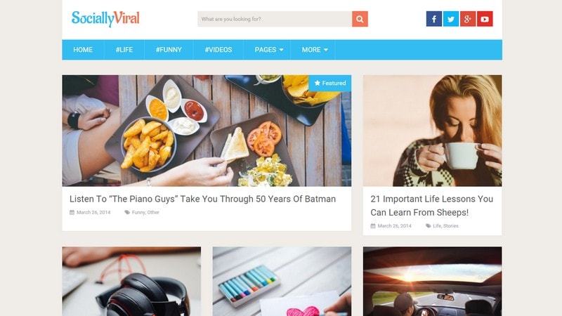 Top 10 New Free WordPress Themes November 2015 Edition