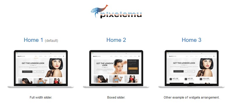 PE Beauty Center WordPress Theme: Elegance At Its Best