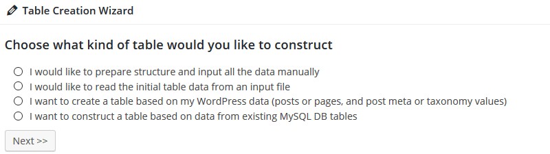 wpDataTables: A Powerful WordPress Table and Charts Manager Plugin