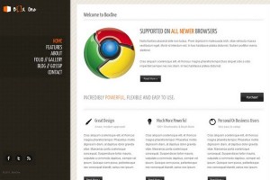 Box One - One Page Business WordPress Theme