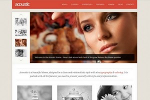 Acoustic - A Powerful Elegant WordPress Theme