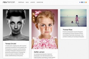New Horizon - A Blog & Portfolio WordPress Theme