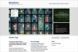 Blankfolio is a Free WordPress Theme