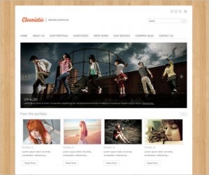 Cleanistic – A Porfolio WordPress Theme