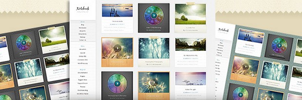 Notebook - A great multimedia WordPress Theme
