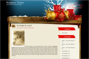 Baubles is a free WordPress Theme