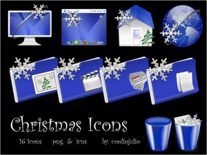 A creative Christmas Icons Set