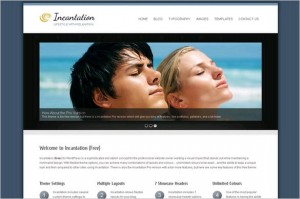 Incantation is a free WordPress Theme