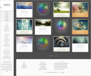Notebook - A great multimedia WordPress Theme