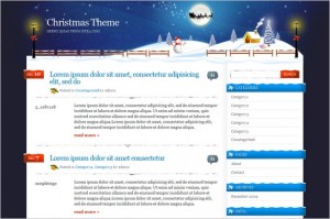 Xmas is a free WordPress Theme