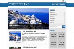 Strategies is a free WordPress Theme