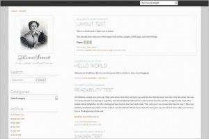 The Frances Wright is a free WordPress Theme