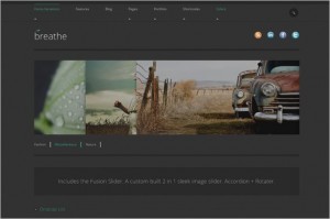 Breathe is a beautiful premium WordPress Theme