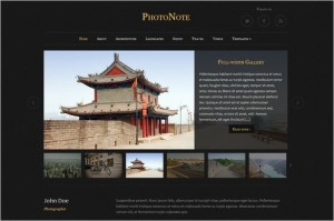 PhotoNote is a Photo & Video WordPress Theme