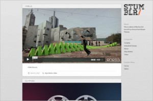 Stumblr is a free MicroBlog WordPress Theme
