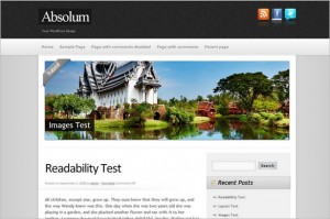 Absolum is a free WordPress Theme by Theme4Press