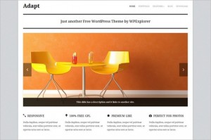 Adapt is a free WordPress Theme by WPExplorer