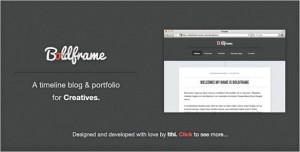 Boldframe is a creative blog & portfolio WordPress Theme