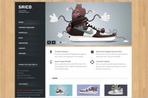 SAICO is a Premium Portfolio WordPress Theme