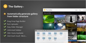 The Gallery is a Photo WordPress Theme