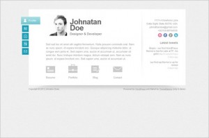 Biopic is a Responsive vCard WordPress Theme