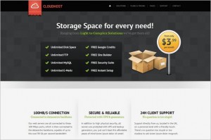 CloudHost is a Hosting WordPress Theme