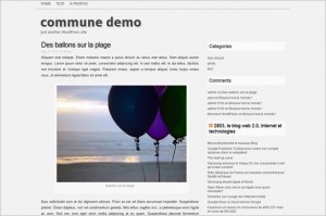 Commune is a free WordPress Theme