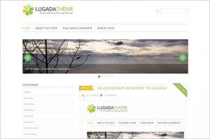 Lugada is a free WordPress Theme by Illumina Theme