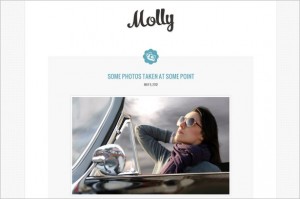 Molly is WordPress Theme by cssigniter
