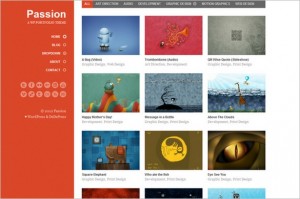 Passion is a Portfolio WordPress Theme