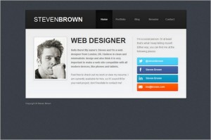 Summit is a Responsive WordPress vCard Theme