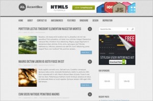 AccentBox is a free WordPress Theme by MyThemeShop