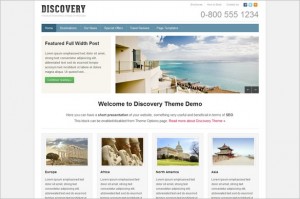 Discovery is a Travel WordPress Theme