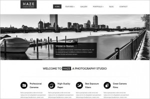 Haze is a creative WordPress Theme