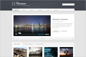 Primero is a Video WordPress Theme