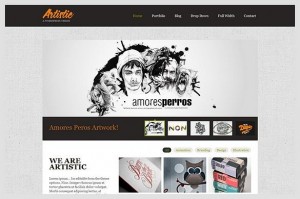 Artistic is a Portfolio WordPress Theme